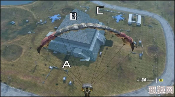 《绝地求生：刺激战场》跳伞艺术解析，首降策略决定生存先机与战局优势