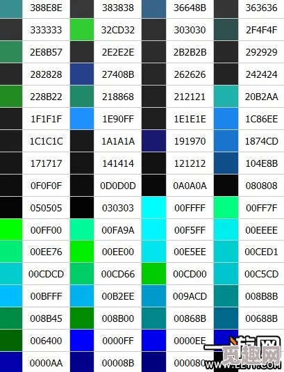 球球名字颜色代码大全复制现已更新2023最新颜色代码快来复制吧